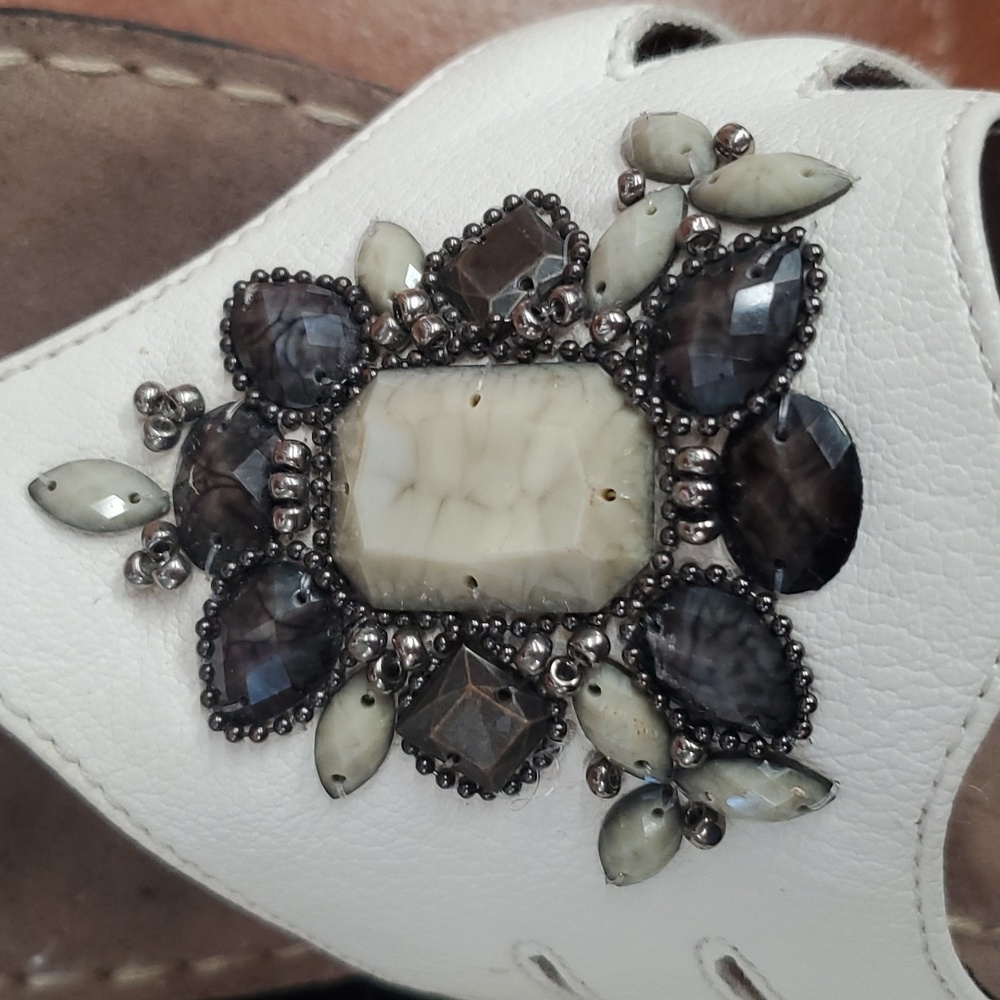 NATURAL SOUL Jewelled Embellished Sandals Size 9 - Picture 11 of 11